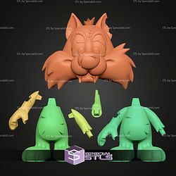 Sylvester Chibi Zombie STL Files