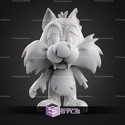 Sylvester Chibi Zombie STL Files
