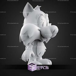 Sylvester Chibi Zombie STL Files