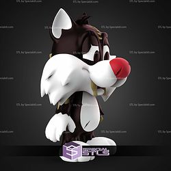 Sylvester Chibi Zombie STL Files