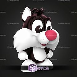 Sylvester Kawaii Version STL Files