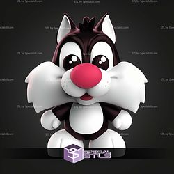 Sylvester Kawaii Version STL Files