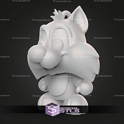 Sylvester Kawaii Version STL Files