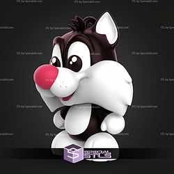 Sylvester Kawaii Version STL Files