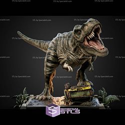 T Rex Jurassic Park 350mm STL Files