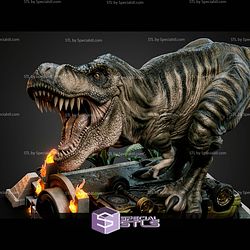 T Rex Jurassic Park 350mm STL Files