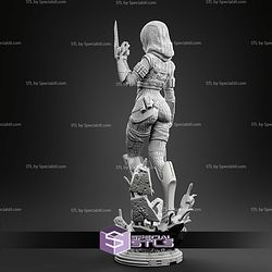 Tali Mass Effect 257mm STL Files