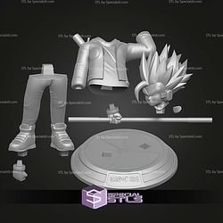 Teen Wukong Gohan STL Files