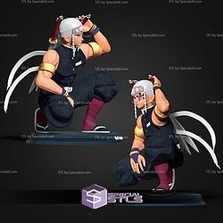 Tengen Uzui Demon Slayer Basic Sitting STL Files