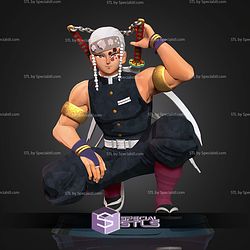Tengen Uzui Demon Slayer Basic Sitting STL Files