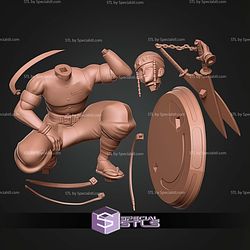 Tengen Uzui Demon Slayer Basic Sitting STL Files