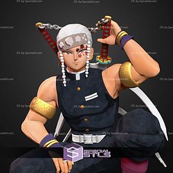 Tengen Uzui Demon Slayer Basic Sitting STL Files