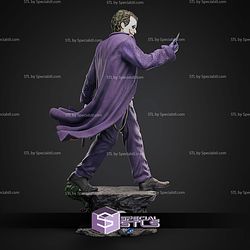 The Clown Joker Heath Ledger 376mm STL Files