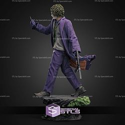 The Clown Joker Heath Ledger 376mm STL Files