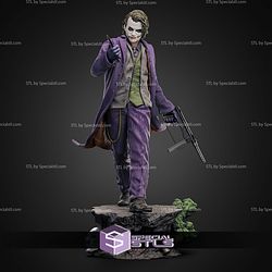 The Clown Joker Heath Ledger 376mm STL Files
