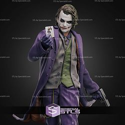 The Clown Joker Heath Ledger 376mm STL Files