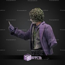 The Clown Joker Heath Ledger Bust 159mm STL Files