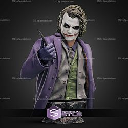 The Clown Joker Heath Ledger Bust 159mm STL Files