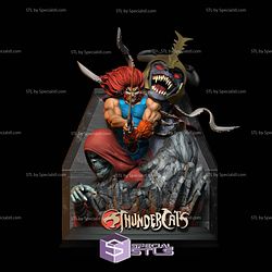 Thundercats Diorama Mumm Ra and Lion O STL Files