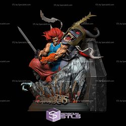 Thundercats Diorama Mumm Ra and Lion O STL Files