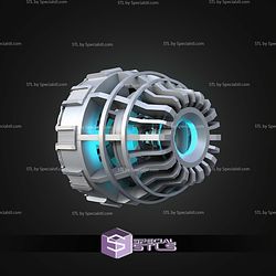 Tony Stark Heart Iron Man Arc Reactor STL Files