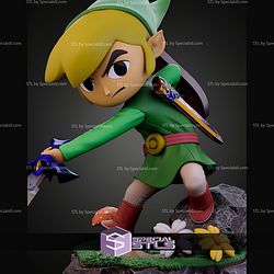 Toon Link Zelda STL Files