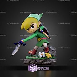 Toon Link Zelda STL Files