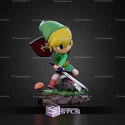 Toon Link Zelda STL Files