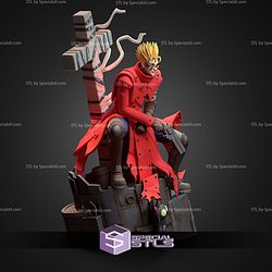 Vash the Stampede Trigun 1-10 STL Files