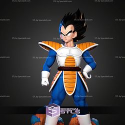 Vegeta Saiyan Saga 198mm STL Files