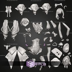 Vivian Iris Of The Shore Zenless Zone Zero 312mm STL Files