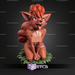 Vulpix Furry Alternative STL Files