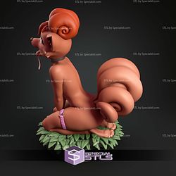 Vulpix Furry Alternative STL Files