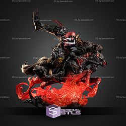 War Darksiders on Horse 430mm STL Files