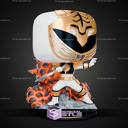 White Ranger Mighty Morphin Funko STL Files