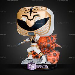 White Ranger Mighty Morphin Funko STL Files