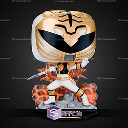 White Ranger Mighty Morphin Funko STL Files