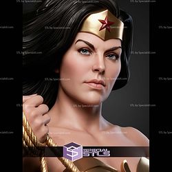 Wonder Woman Kingdom Come 458mm STL Files