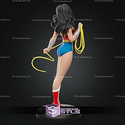 Wonder Woman Toon 179mm STL Files