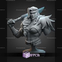 Yasha Nydoorin Bust 110mm STL Files