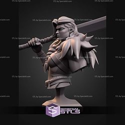 Yasha Nydoorin Bust 110mm STL Files