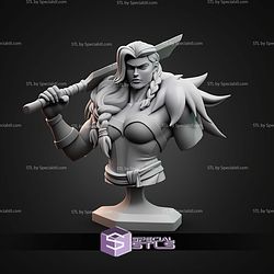 Yasha Nydoorin Bust 110mm STL Files