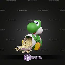 Yoshi Palomera Popcorn Bucket STL Files