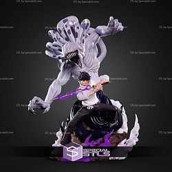 Yuta and Rika Jujutsu Kaisen 280mm STL Files