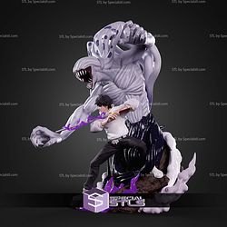 Yuta and Rika Jujutsu Kaisen 280mm STL Files