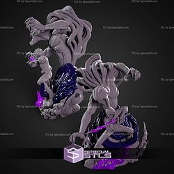 Yuta and Rika Jujutsu Kaisen 280mm STL Files