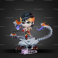 Zagreus Hades Chibi 129mm STL Files