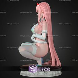 Zero Two Bride Alternative STL Files