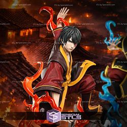 Zuko And Azula Avatar 350mm STL Files