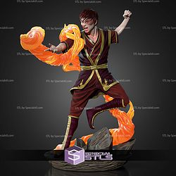 Zuko Avatar The Last Airbender 200mm STL Files